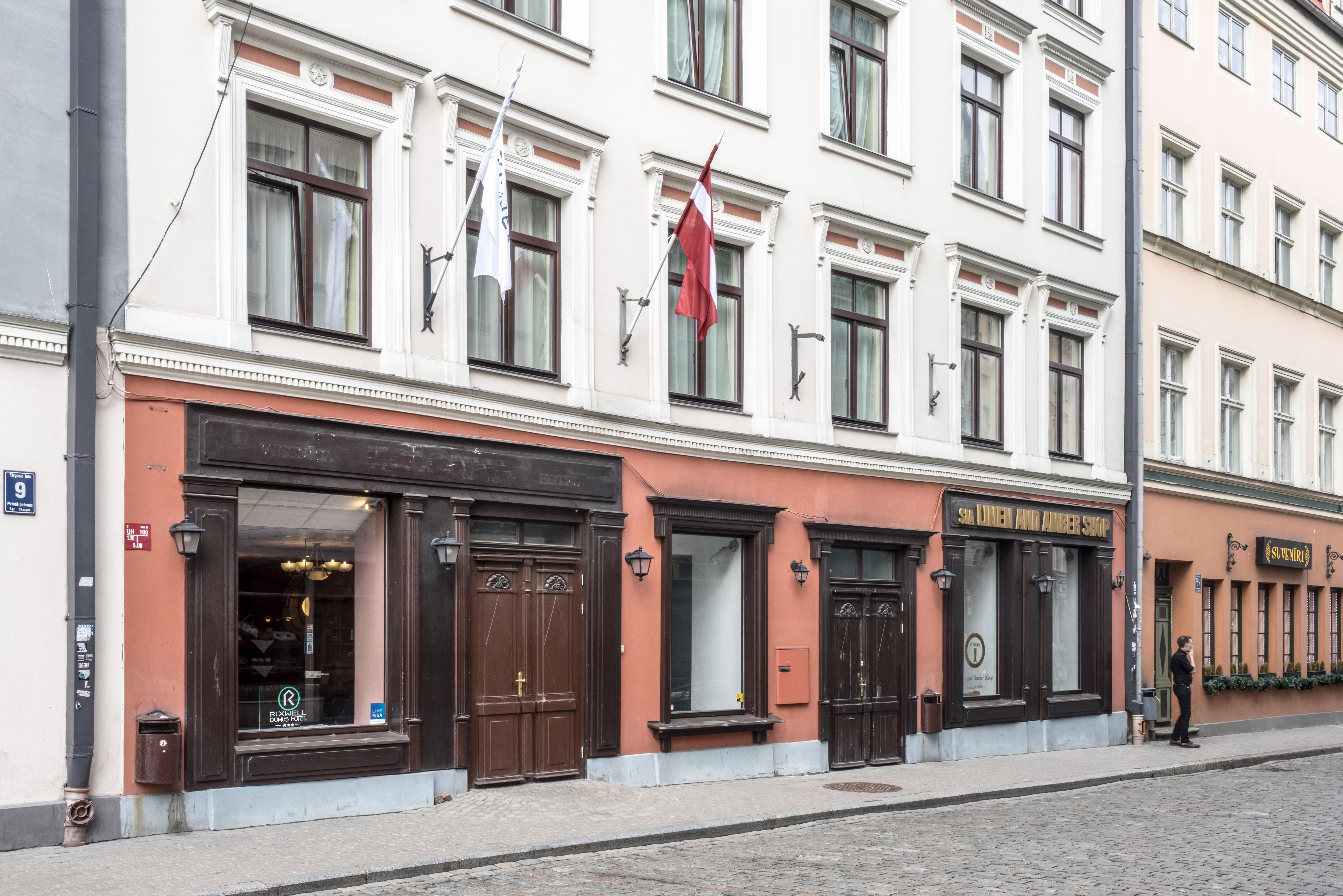 Rija Domus Hotel Riga Exterior photo